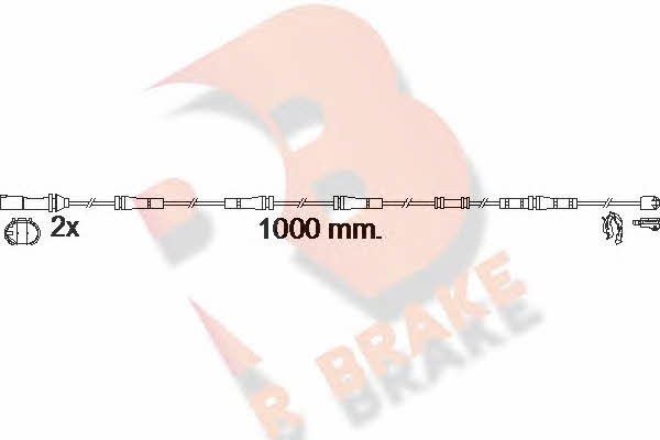 R Brake 610617RB Warning contact, brake pad wear 610617RB