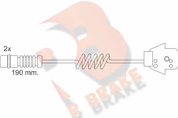 R Brake 610057RB Warning contact, brake pad wear 610057RB