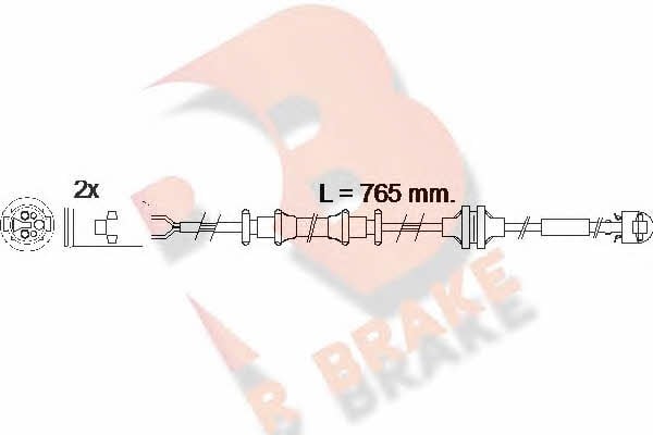 R Brake 610535RB Warning contact, brake pad wear 610535RB