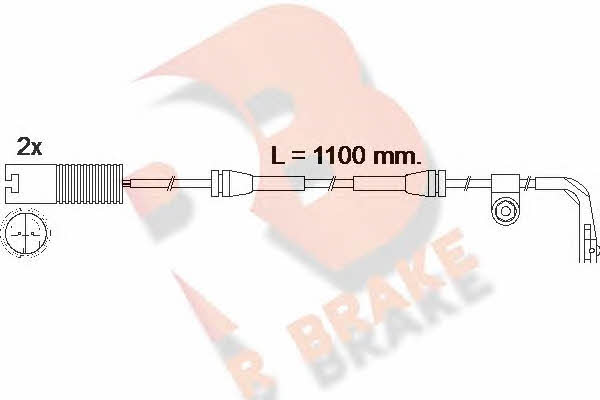 R Brake 610457RB Warning contact, brake pad wear 610457RB