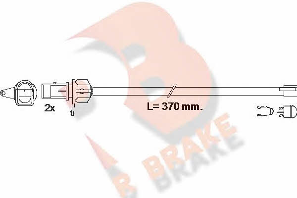 R Brake 610608RB Warning contact, brake pad wear 610608RB