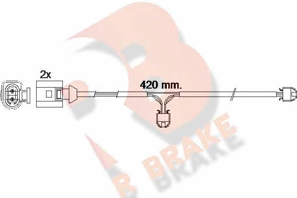 R Brake 610476RB Warning contact, brake pad wear 610476RB