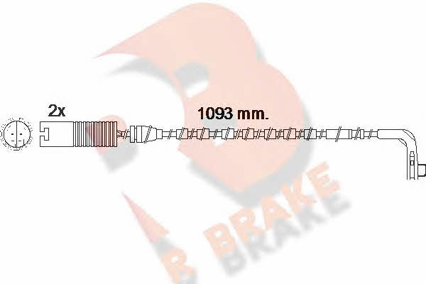 R Brake 610475RB Warning contact, brake pad wear 610475RB