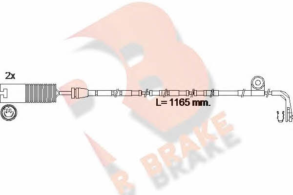R Brake 610604RB Warning contact, brake pad wear 610604RB