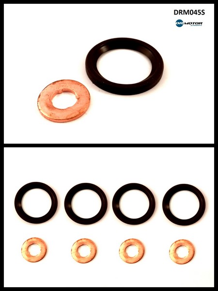 Dr.Motor DRM045S Seal Ring, injector shaft DRM045S