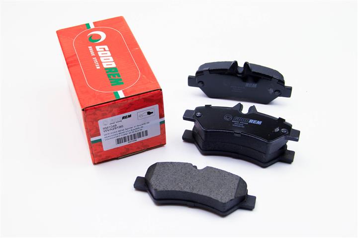 Goodrem RM1048 Disc brake pad set RM1048