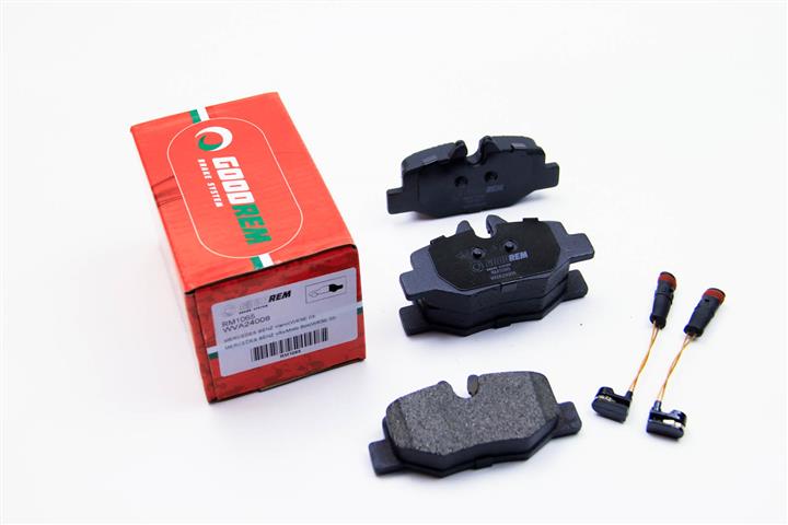 Goodrem RM1065 Disc brake pad set RM1065