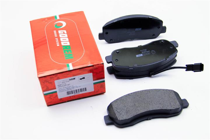Goodrem RM1172 Disc brake pad set RM1172
