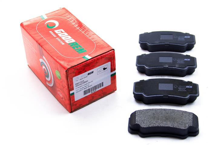 Goodrem RM1024 Disc brake pad set RM1024