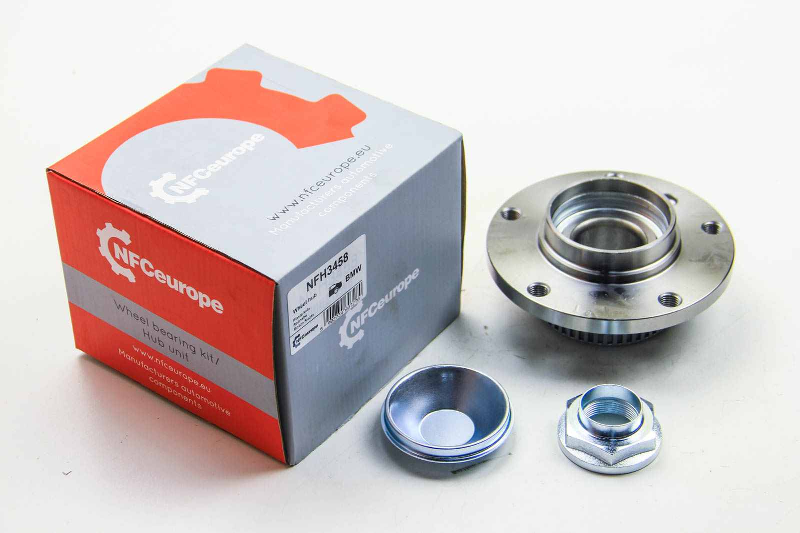 NFC Europe NFH3458 Wheel hub with front bearing NFH3458
