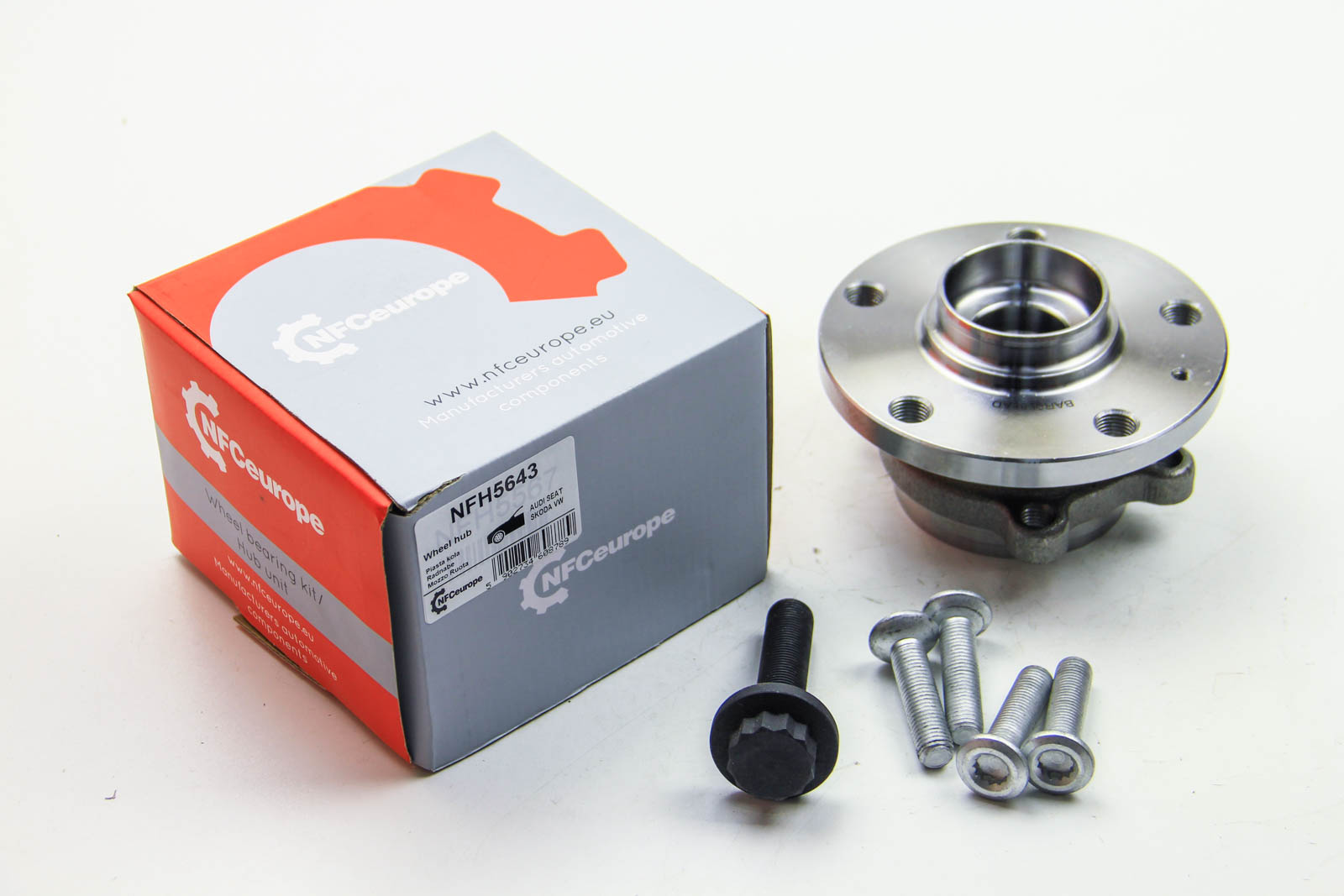NFC Europe NFH5643 Wheel hub with front bearing NFH5643