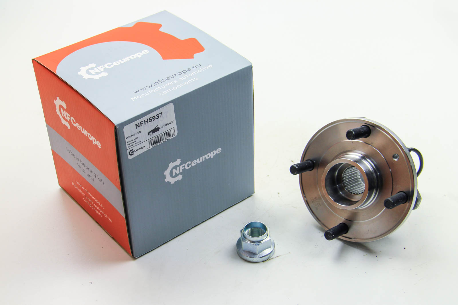 NFC Europe NFH5937 Wheel hub with front bearing NFH5937