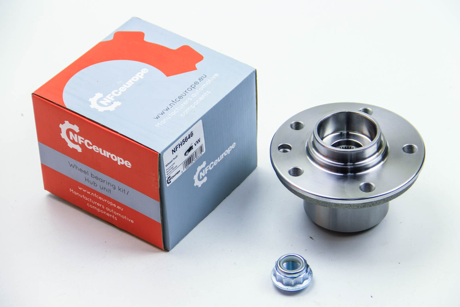 NFC Europe NFH5646 Wheel hub with front bearing NFH5646