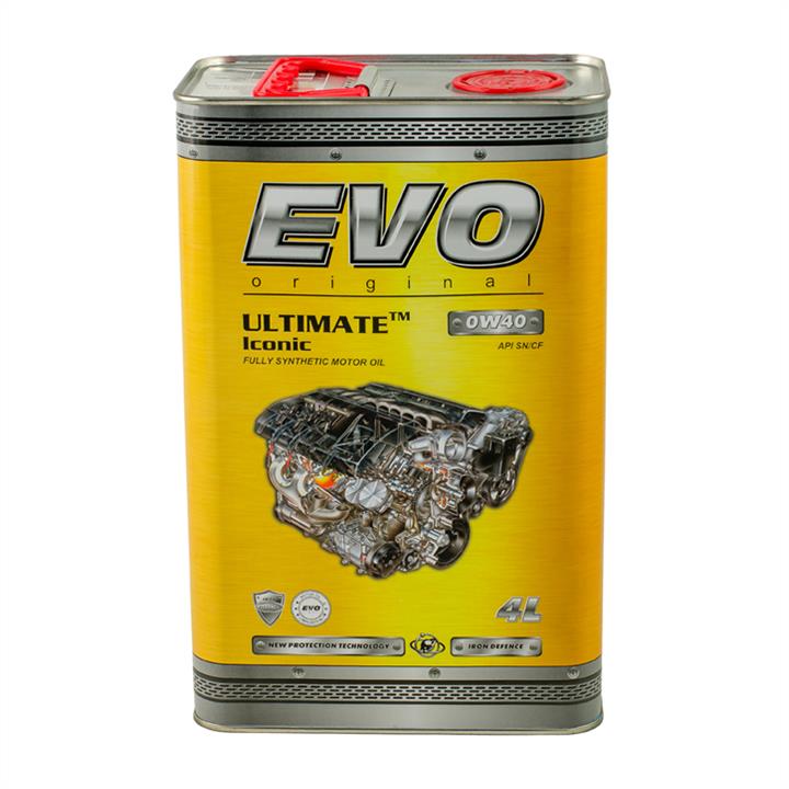 EVO 4291586222023 Engine oil EVO Ultimate Iconic 0W-40, 4L 4291586222023