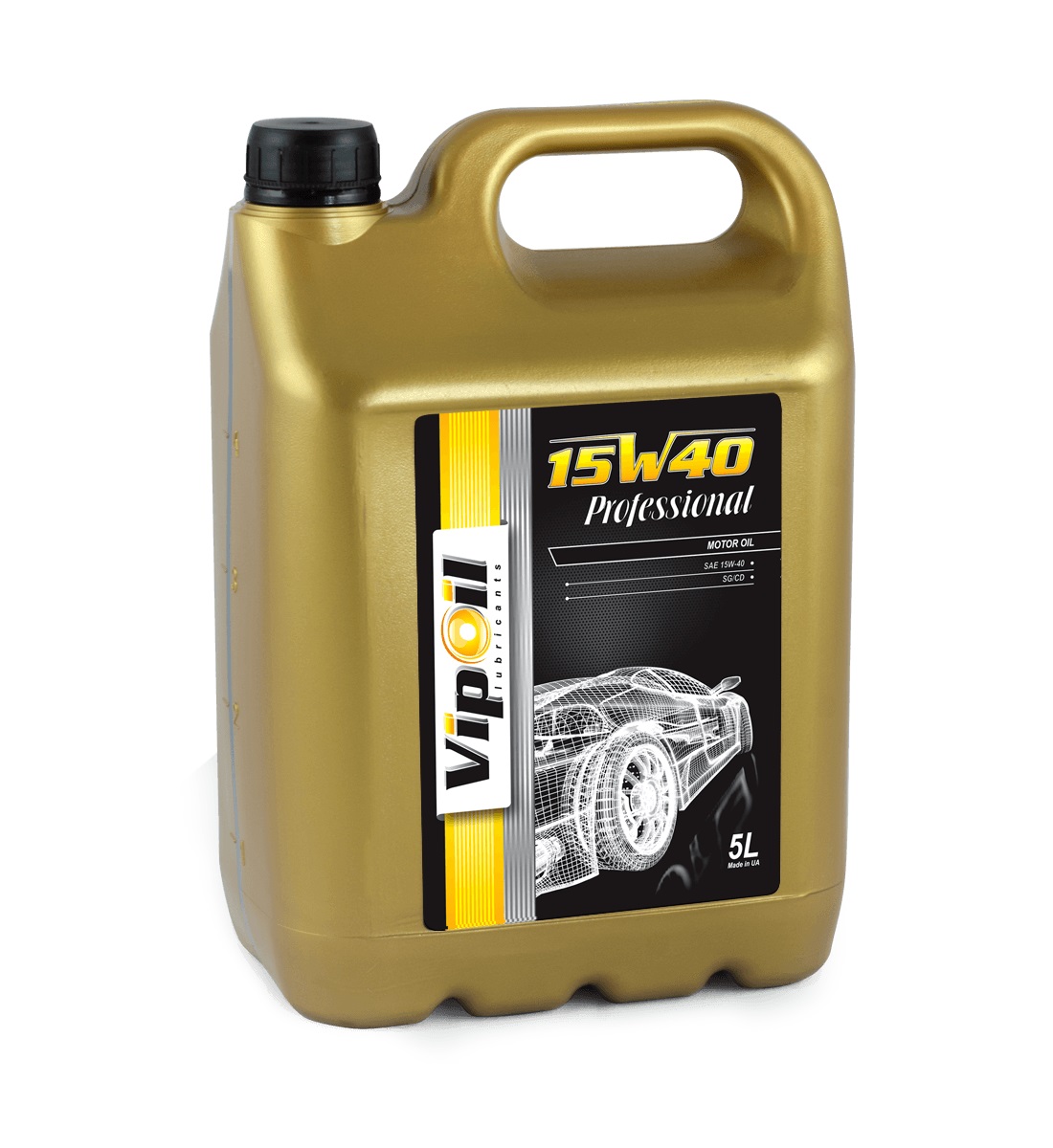 VipOil 0162844 Motor oil Vipoil Professional 15W-40, 5 l 0162844